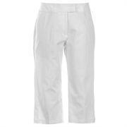 Adidas Cotton Ladies Twill Capri 3/4  WHITE, obvod pasu /74cm, 78 cm/