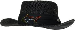Greg Norman Straw Hat BLACK