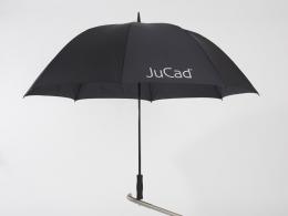 JuCad golf umbrella with pin BLACK