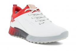 ECCO Golf S-THREE WHITE/HIBISCUS dámské golfové boty, velikost 40