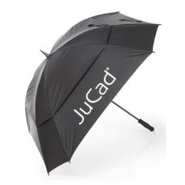 JuCad Windproof Umbrella with pin BLACK
