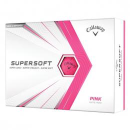 Callaway Supersoft Matte PINK 2021 golfové míèky - zvìtšit obrázek