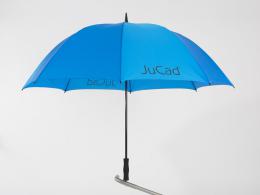 JuCad golf umbrella with pin BLUE