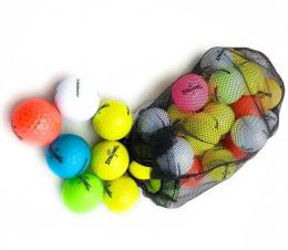 SPALDING Rainbow Colours 24ks barevné golfové míèky