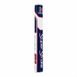 SUPERSTROKE TRAXION TOUR 3.0 PUTTER GRIP RED/WHITE/BLUE