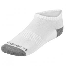ZOOM ANKLE WHITE/SILVER dámské ponožky, 3 páry - zvìtšit obrázek