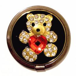 DIVA Crystal Stand Up Ball Marker with Hat Clip BEAR
