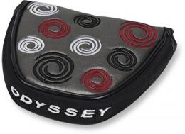 Headcover na putter Odyssey Swirl SILVER Mallet