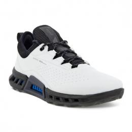 ECCO Biom C4 WHITE BLACK DRITTON pánské golfové boty, velikost - 40, 41, 43, 44, 45, 46, 47