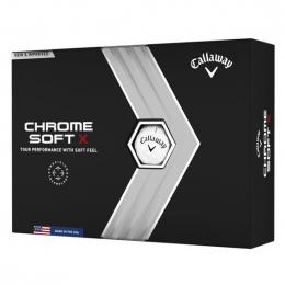 Callaway Chrome Soft X 2022 Golfové míèky WHITE