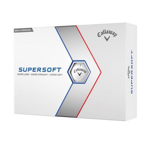Callaway Supersoft 2023 WHITE golfové míèky