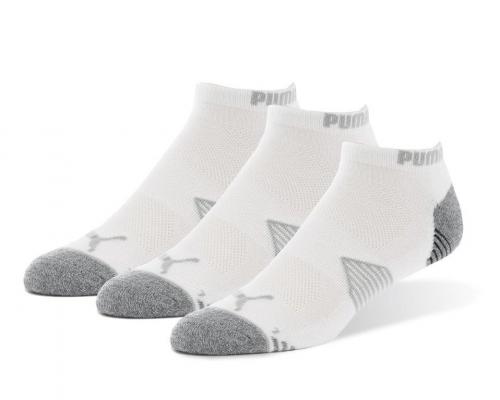 3 páry ponožky Puma Essential 1/4cut WHITE 