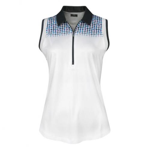 Callaway Engineered Evanescent Geo Polo WHITE, Velikost M, L, XL