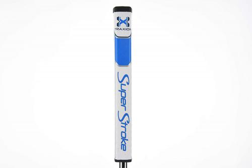 SuperStroke putter grip Traxion Tour Series 5.0  WHITE/LIGHT BLUE/DARK BLUE