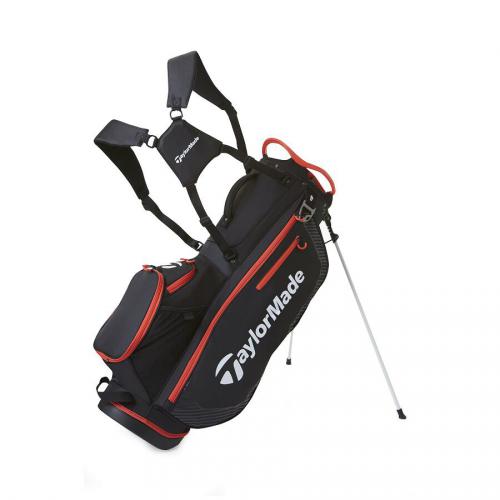 TaylorMade Pro Stand Bag BLACK/RED