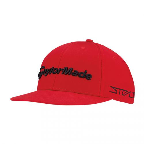 TaylorMade TOUR FLATBILL Hat RED