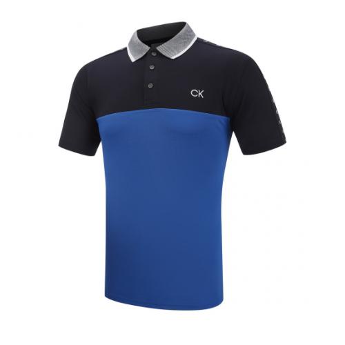 Calvin Klein Golf Knitted Cotton BLUE/NAVY velikost - M, L, XL, 3XL
