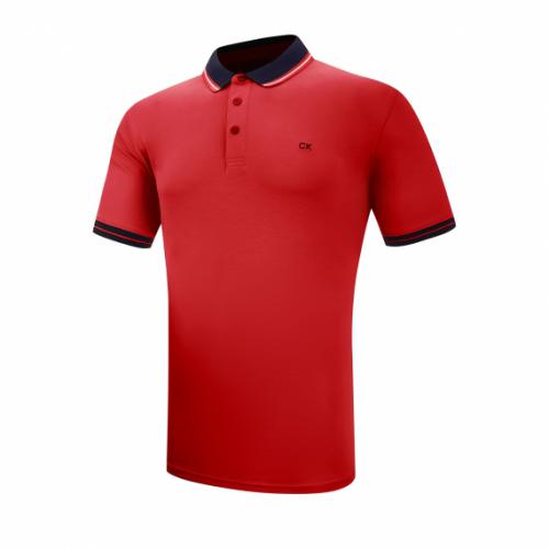 Calvin Klein Golf Particle Polo RED velikost - L, XL, XXL