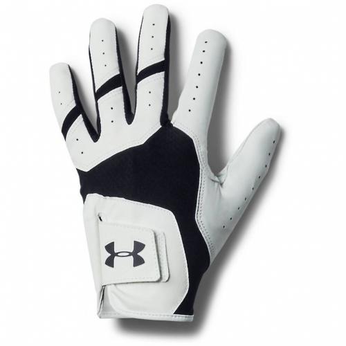 Under Armour Iso-Chill pánská golfová rukavice BLACK/WHITE pro leváky, velikost S, M, M/L, L