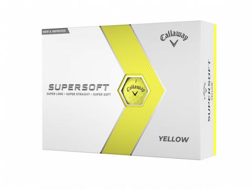 Callaway Supersoft YELLOW golfové míèky