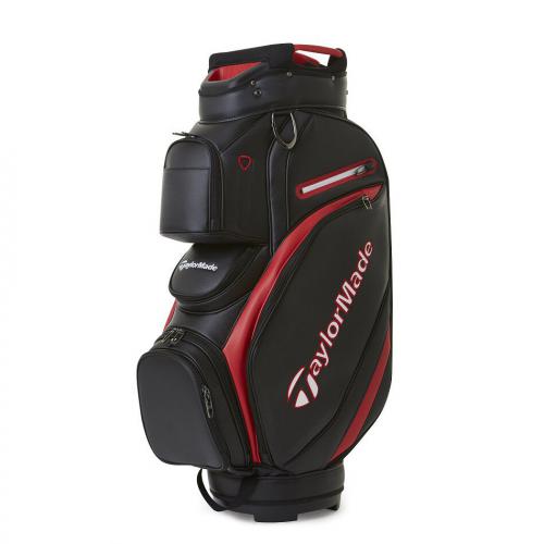 TaylorMade Deluxe Cart Bag BLACK/RED