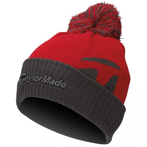 TaylorMade Bobble Beanie Kulich RED