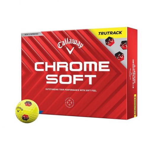 Callaway Chrome Soft TruTrack YELLOW BLUE/RED