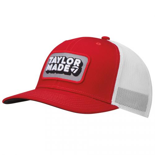 TaylorMade Retro Trucker Hat RED/WHITE