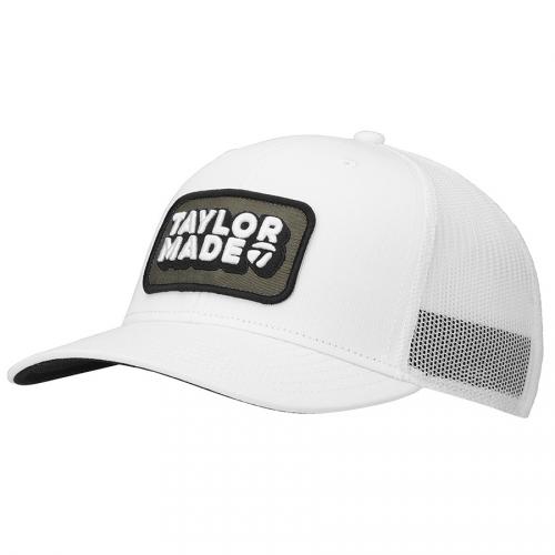 TaylorMade Retro Trucker Hat WHITE