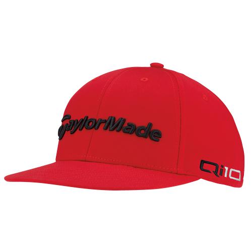TaylorMade TOUR FLATBILL Hat QI RED