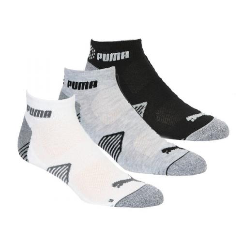 3 páry ponožek Puma Essential 1/4cut, velikost 34,5-37,5 UK