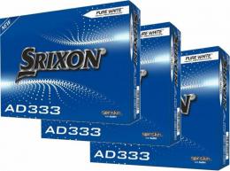 36 ks Srixon AD333 Golf Balls WHITE