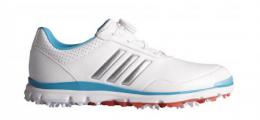 Adidas Adistar Lite BOA White/Blue dámské golfové boty, velikost 38