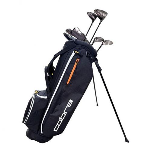 Cobra FLY-XL 2025 BLACK GOLD Stand Bag pnsk golfov set na oceli, prav