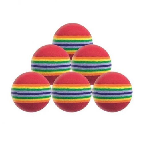 Longridge Multi-Coloured Foam Balls tréninkové míèky, 6PK