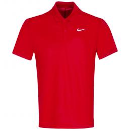 NIKE DRI-FIT VICTORY BLADE POLO SHIRT Red, Velikost XL
