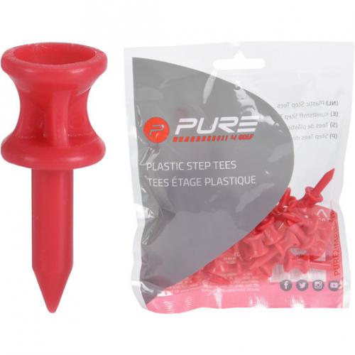 Pure 2 Improve 12 mm Plastic Step Tees (30 PCS)