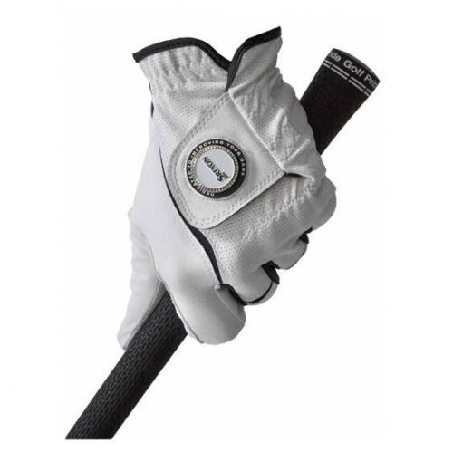 SRIXON ALL WEATHER pánská rukavice s magnetickým markovátkem WHITE, velikost  S, L