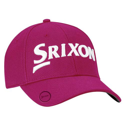 Srixon Ball Marker Cap RAPSBERRY PINK/WHITE