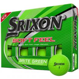 SRIXON SOFT FEEL BRITE GOLF BALLS GREEN - zvìtšit obrázek