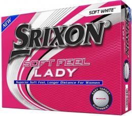 Srixon Soft Feel Lady golfové míèky WHITE
