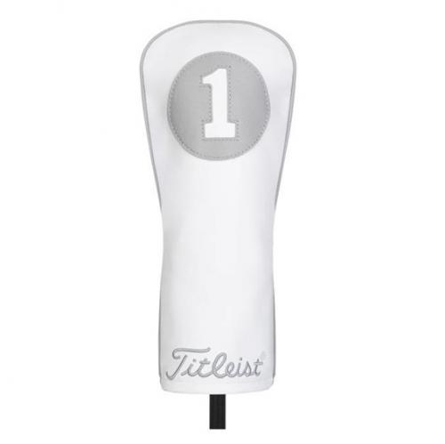 Titleist Frost Out Leather Driver Headcover WHITE