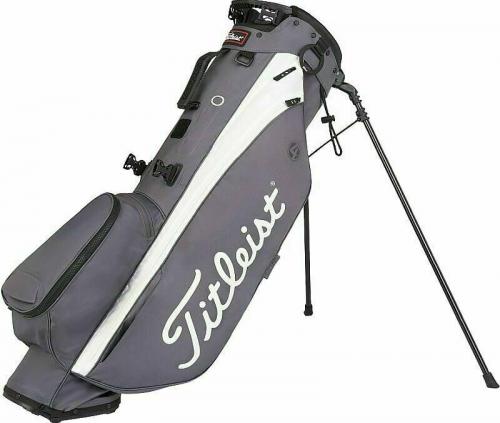 Titleist Players 4 Stand Bag GRAPHITE/WHITE