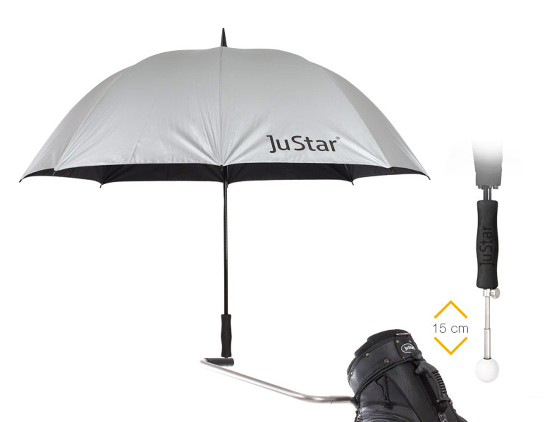 JuStar Telescopic Umbrella - zvìtšit obrázek