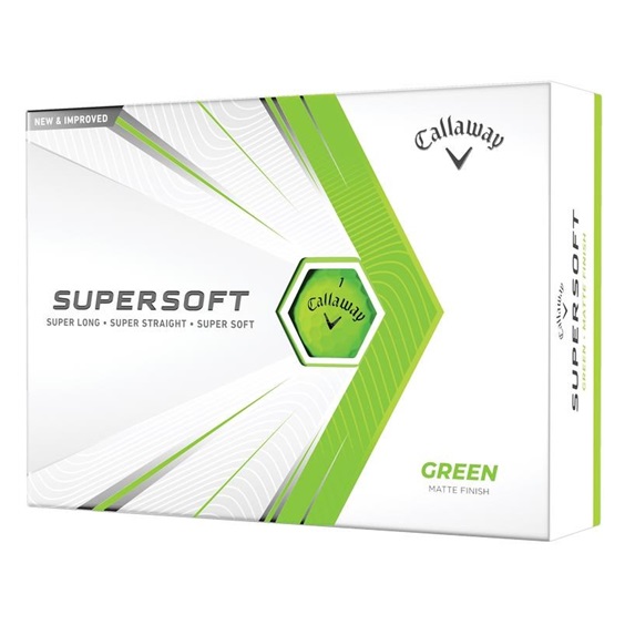 Callaway Supersoft Matte GREEN golfové míèky - zvìtšit obrázek