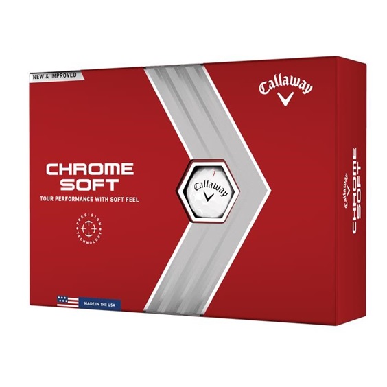 Callaway Chrome Soft golfové míèky WHITE - zvìtšit obrázek