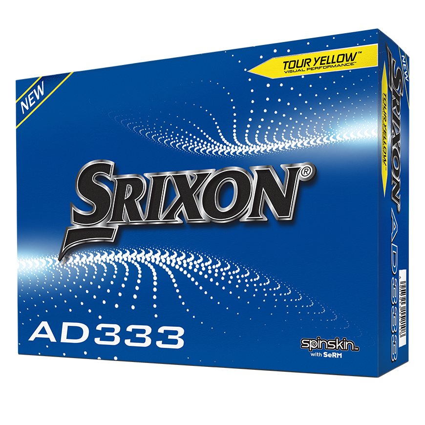 SRIXON AD333 golfové míèky YELLOW - zvìtšit obrázek