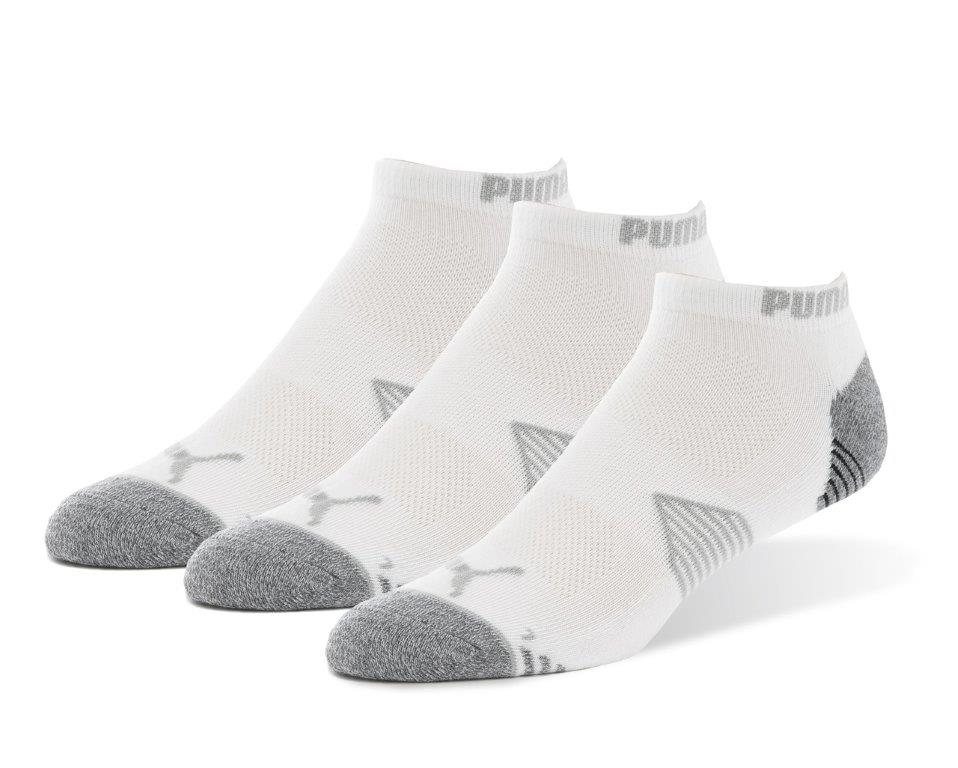 3 páry ponožky Puma Essential 1/4cut WHITE  - zvìtšit obrázek