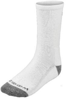 ZOOM CREW LONG WHITE/SILVER pánské ponožky, 3 páry - zvìtšit obrázek