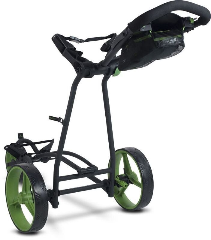 Big Max AutoFold X BLACK/LIME Manuální golfový vozík - zvìtšit obrázek
